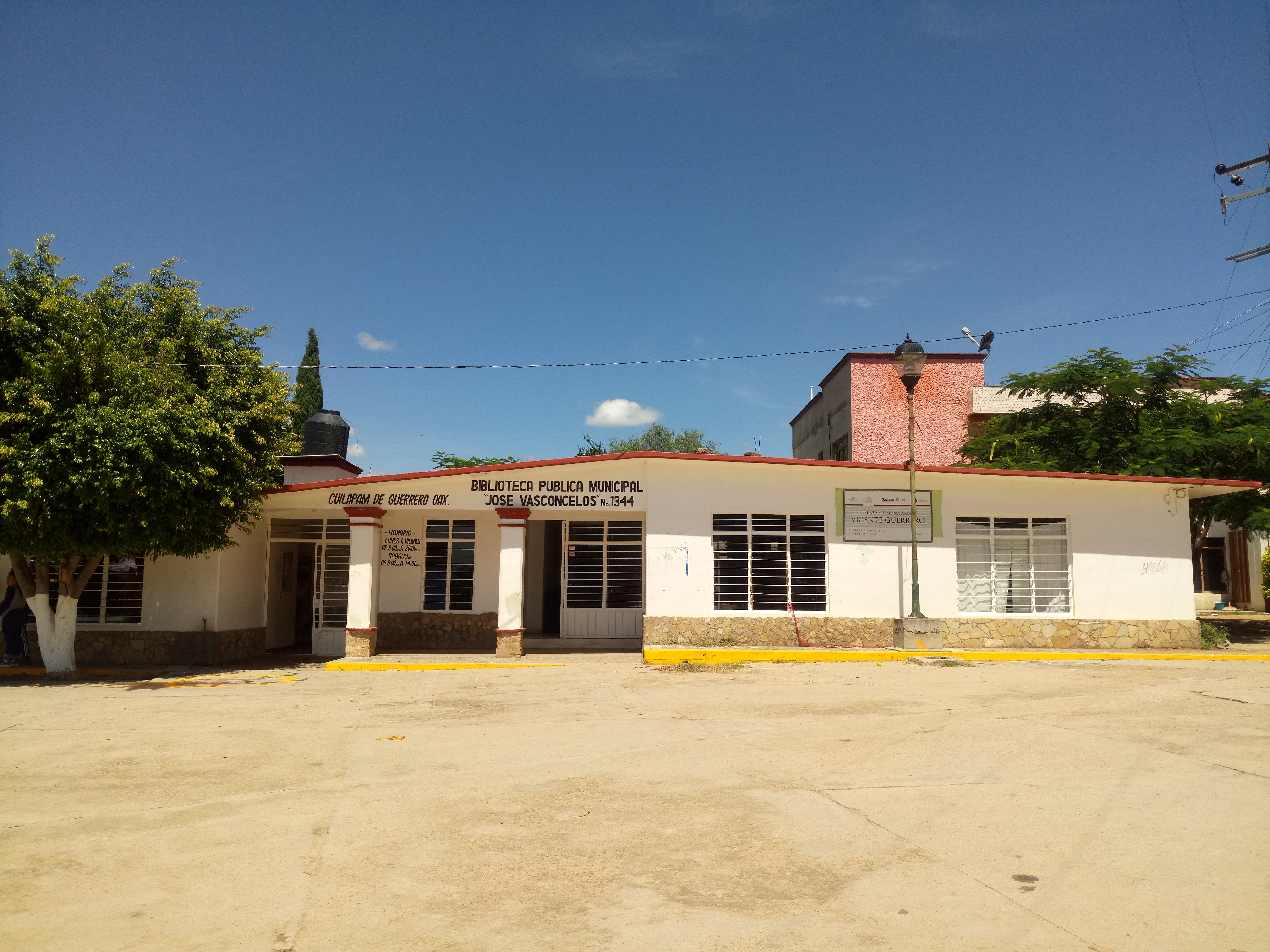 Sistema de Información Cultural del Estado de Oaxaca | Cuilapam de Guerrero  | Espacios Culturales (Red Nacional de Bibliotecas)